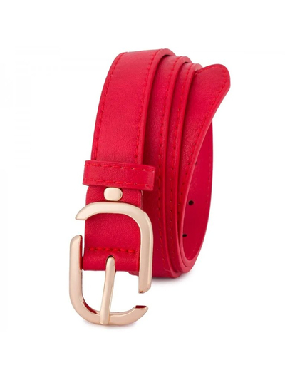 Royalfashion Women's narrow belt for trousers