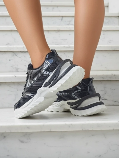 Royalfashion Sieviešu sporta apavi uz biezāka zole Nettes