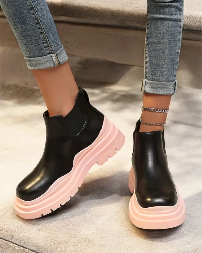 Royalfashion Women's slip-on boots Derri
