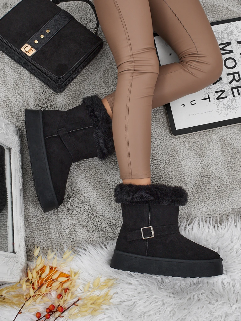 Royalfashion Women's Short Snow Boots Myrelle