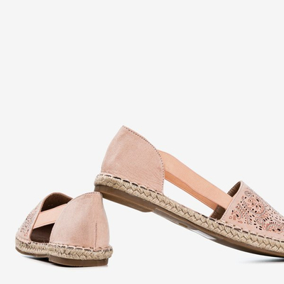 Rossinia pink open espadrilles - Shoes