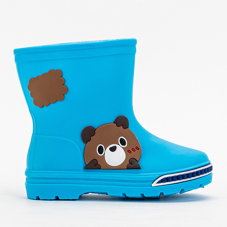 Blue boys' rain boots Uncon - Footwear