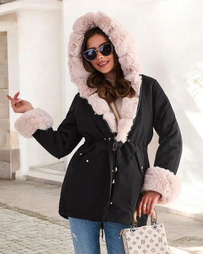 Royalfashion Garš sievietes mētelis
