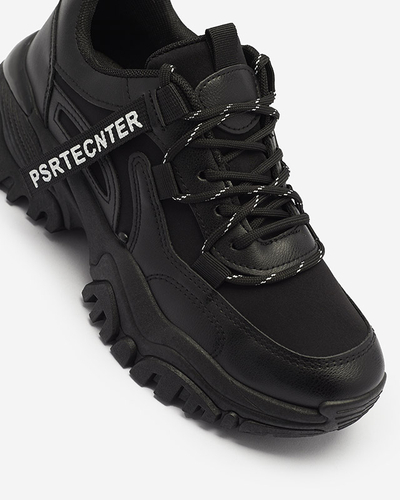 Melni sieviešu sporta apavi Evilpo- Footwear