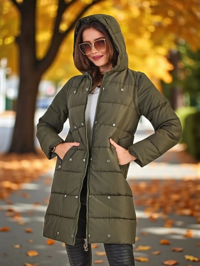 Женская куртка Royalfashion съёмными рукавами