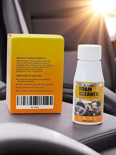 Cleaning preparation in foam form