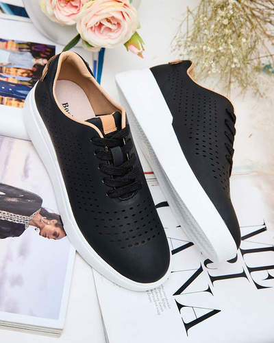 Royalfashion Women's openwork sports shoes Deromias