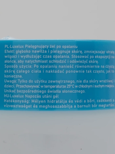 Luxelux Pēcsaules atdzesējošs gēls 280g
