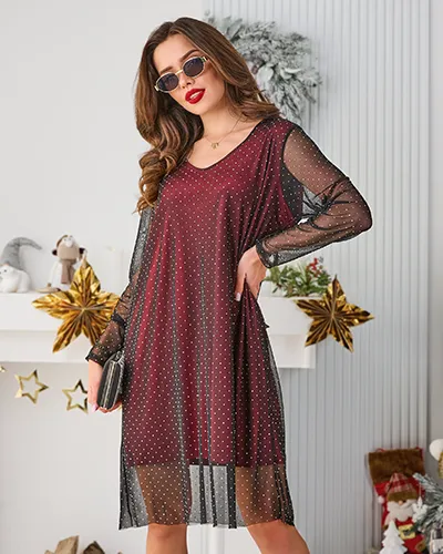 Royalfashion Классическое женское платье до колен