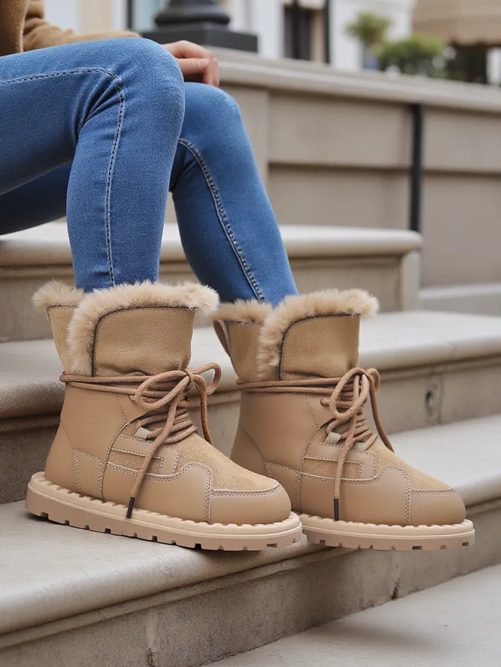 Royalfashion Women's laced snow boots Viovi