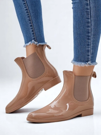 Royalfashion Women's lacquered rubber boots Seris
