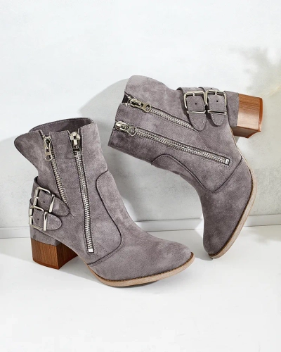 Royalfashion Декорированные ботильоны на каблуке Zerta