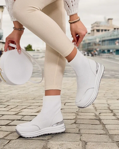 Royalfashion Women's Sports High Sneakers Wisoi