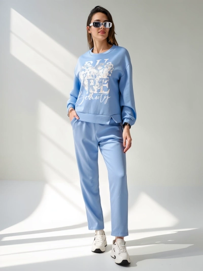 Royalfashion Sieviešu viskozes komplekts ar druku