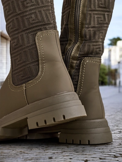 Royalfashion Women's slip-on boots Bezzonu