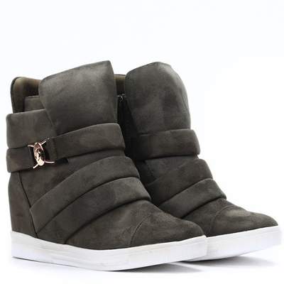 Zielone sneakersy Jane - Obuwie