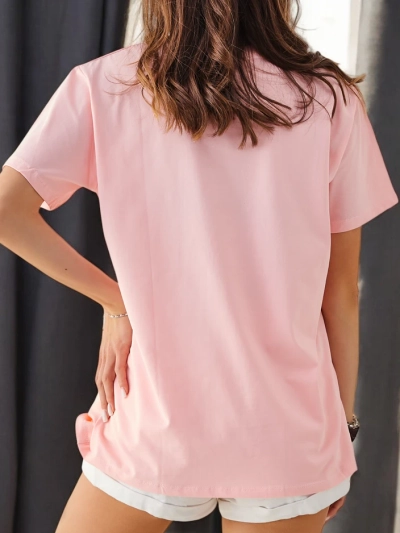 Royalfashion Women's Cotton T-Shirt Cat Love