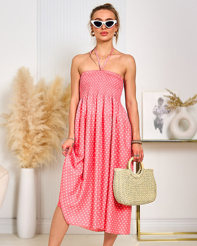 Royalfashion Women's knee-length polka dot dress