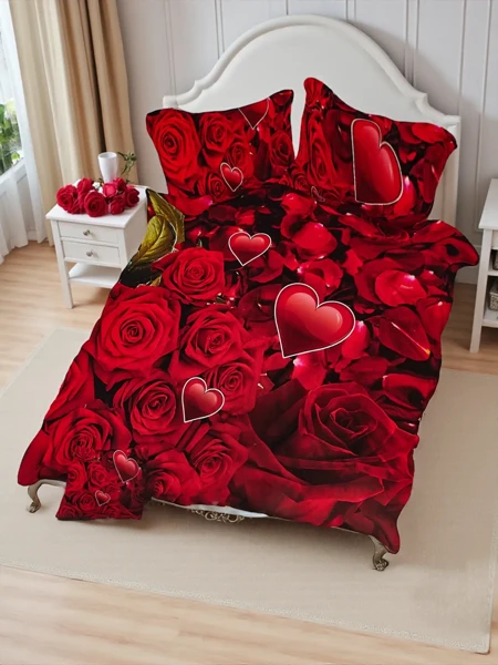 Royalfashion Узорчатое постельное белье 180x200 комплект 3 ПРЕДМЕТА