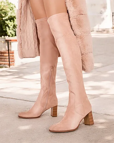 Royalfashion Women's over-the-knee boots Vecce