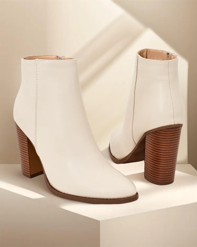 Royalfashion Women's ankle boots on a stiletto heel Toemi