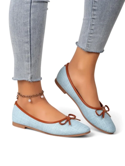 Royalfashion Женские балетки с блестками и бантом Aramie