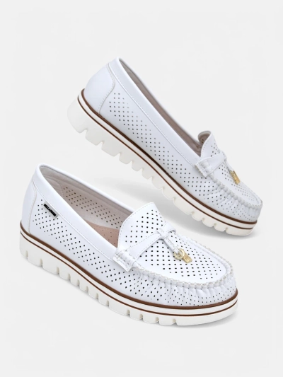 Royalfashion Women's perforated moccasins Elissas