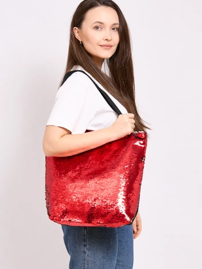 Royalfashion Women's handbag with sequins