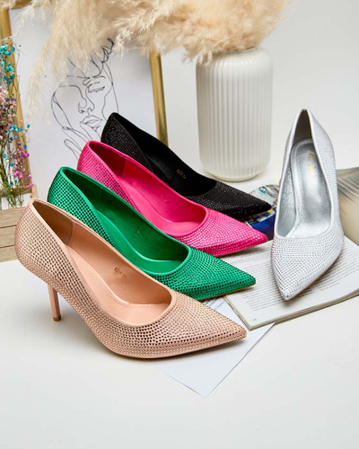 Royalfashion Women's Ferconie stiletto pumps with zircons