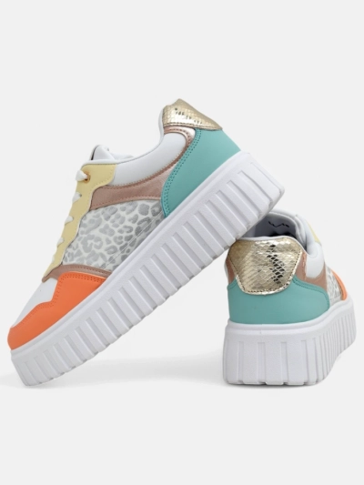 Royalfashion Women's Platform Sports Sneakers Panterr