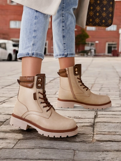 Royalfashion Women's workery boots Fiemo