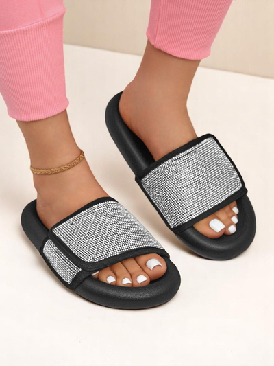 Royalfashion Inaj klapki sur plata plando Sparkle Step