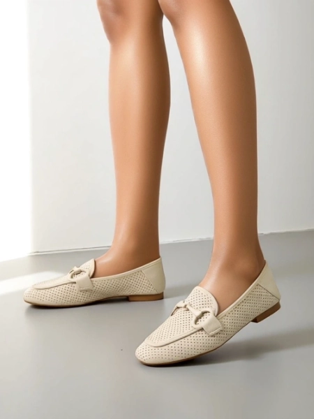 Royalfashion Perforētie sieviešu mokasīni Laamba