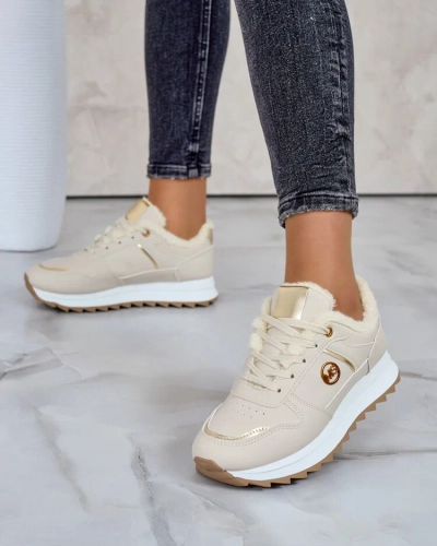 Royalfashion Siltas sieviešu kedas ar kažokādu Boris