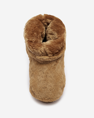 Sieviešu sniega zābaki kamieļu krāsā Ottola- Footwear