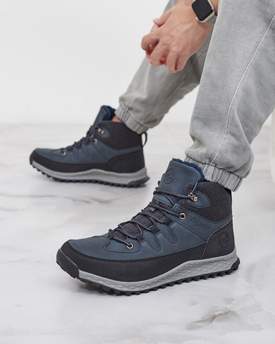 Royalfashion Men's trappers in navy blue Jekouia