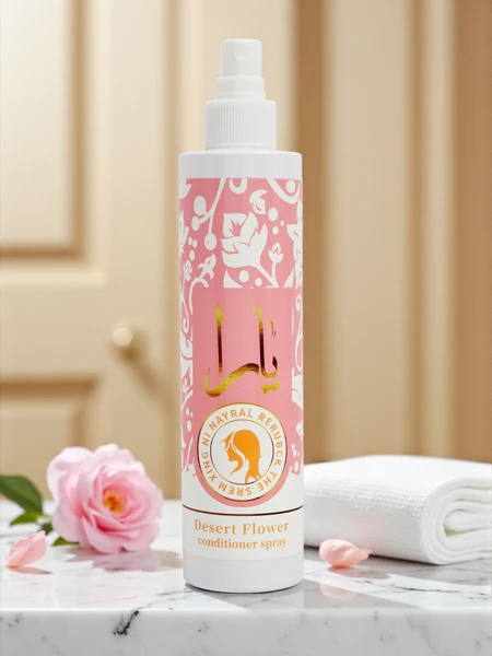 Perfumed hair conditioner spray with proteins- regenerates and moisturizes