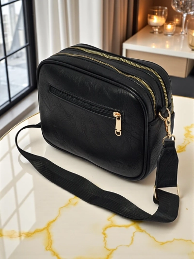 Small women's eco-leather handbag Hidden Thorn