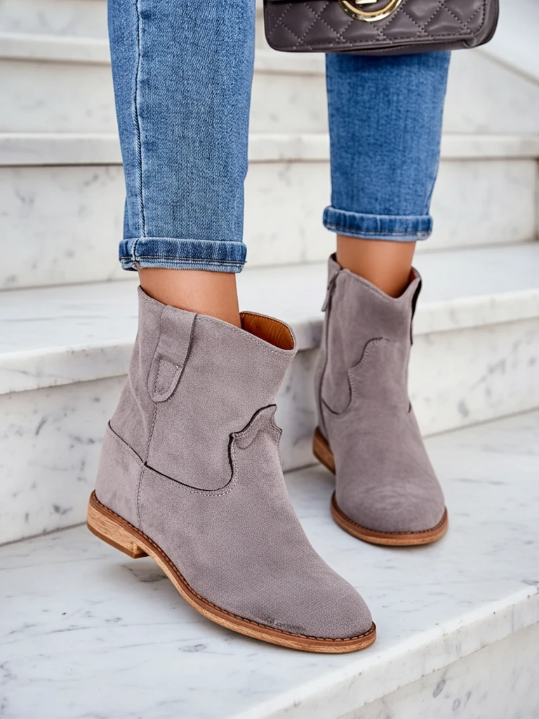 Royalfashion kovboju stila zābaki uz pārklājuma bērti Patorias