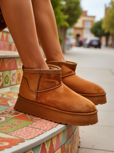 Royalfashion Short shoes resembling women's snow boots Fortesse
