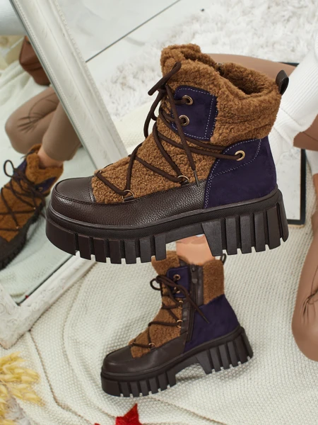 Naiste karvase voodriga töösaapad Cindora