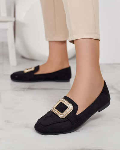 Royalfashion Women's moccasins with buckle Serbento