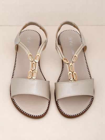 Royalfashion Naiste sandaalid dekoratiivsete rihmadega Siena Glow