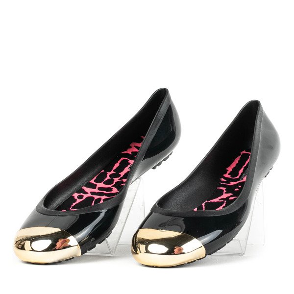 Black Rubber Meliski Manita - Footwear