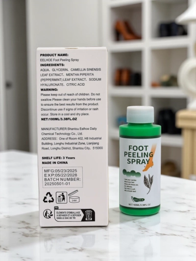 ATHENA Silky Feet Spray – инновационный пилинг для ног 100 мл