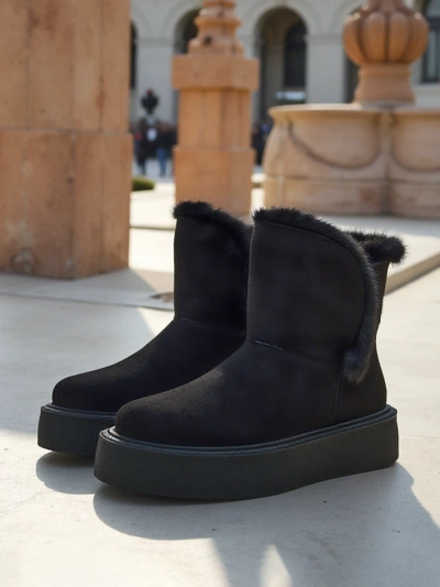 Royalfashion Women's Snowboot-style Shoes Cozio