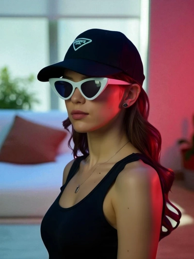 Royalfashion cepure ar uzšuvi Flash Cap