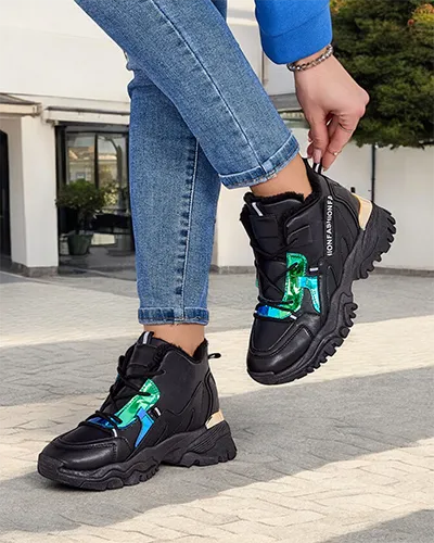 Royalfashion Women's Sneakers with Warm Lining Potomi