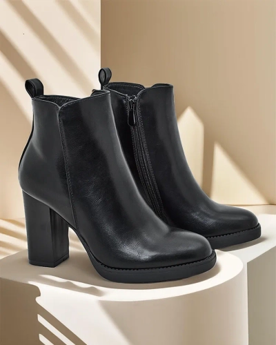 Royalfashion Women's ankle boots on a post Erozi