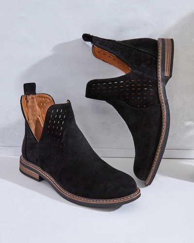 Royalfashion Женские замшевые ботинки eko Ovilla